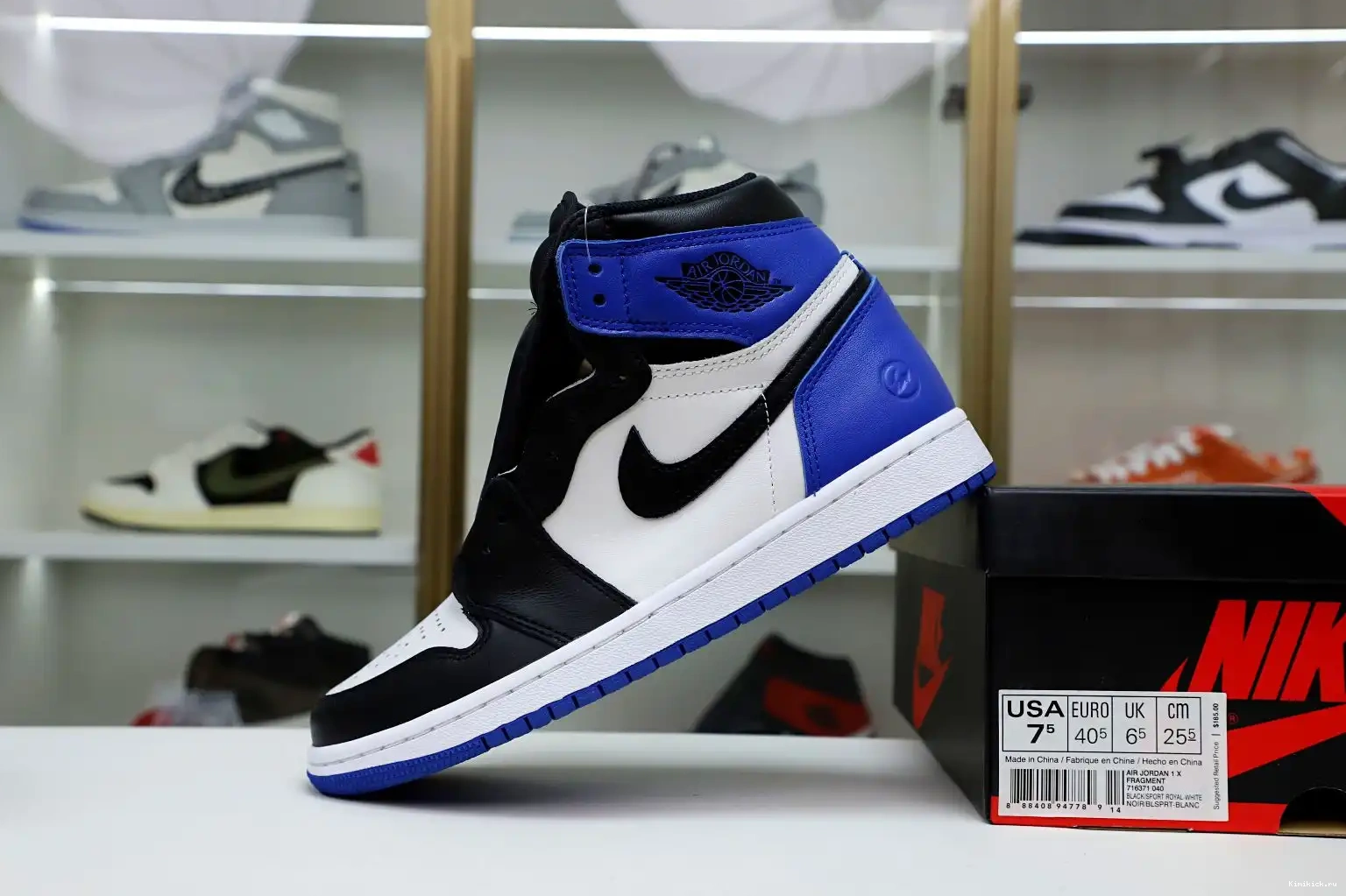 RETRO JORDAN Kimikick DESIGN 1 HIGH AIR FRAGMENT X 0417